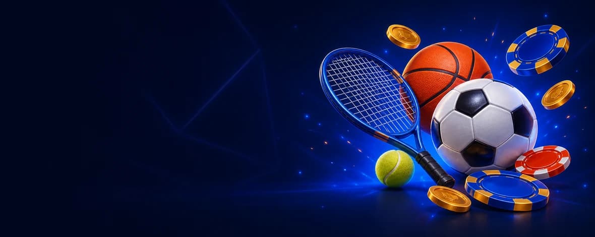 Football, basketball and tennis equipment for FS Casino sports betting